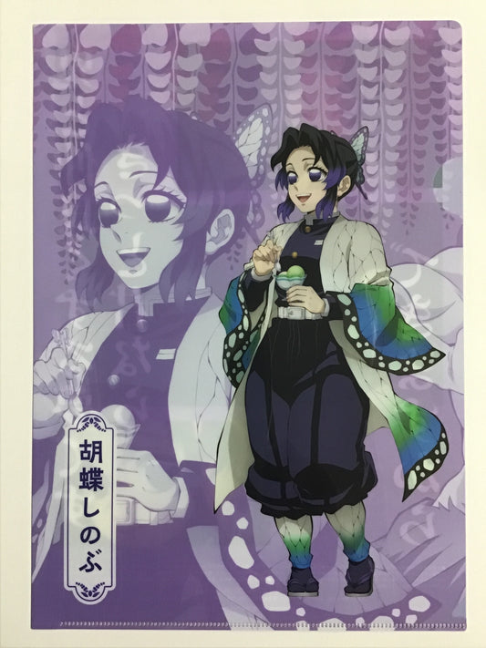 鬼滅の刃×ファミリーマート ファミマで炭治郎たちとひと休み 描き下ろしクリアファイル 胡蝶しのぶ