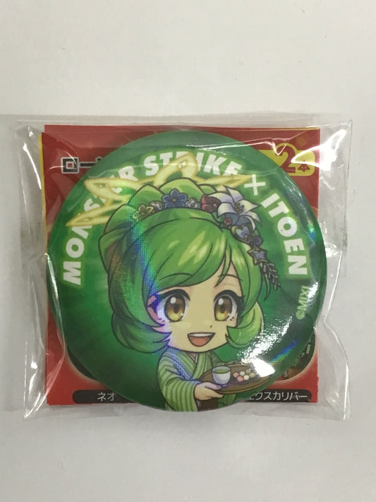 モンスターストライク×お〜いお茶 ローソン限定 オリジナル缶バッジ ガブリエル