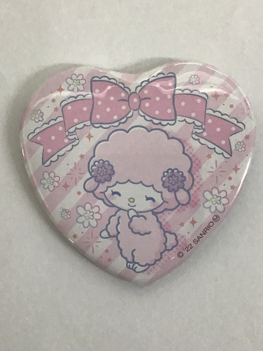 サンリオ キャラクター シークレット ハート型缶バッジ マイスウィートピアノ