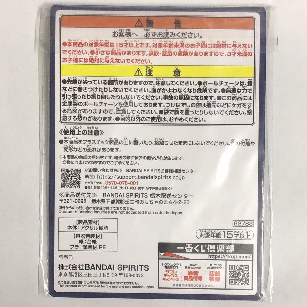 Ichiban Kuji Natsume's Book of Friends Anime 15th Anniversary Party Welcome G Prize Acrylic Charm Group