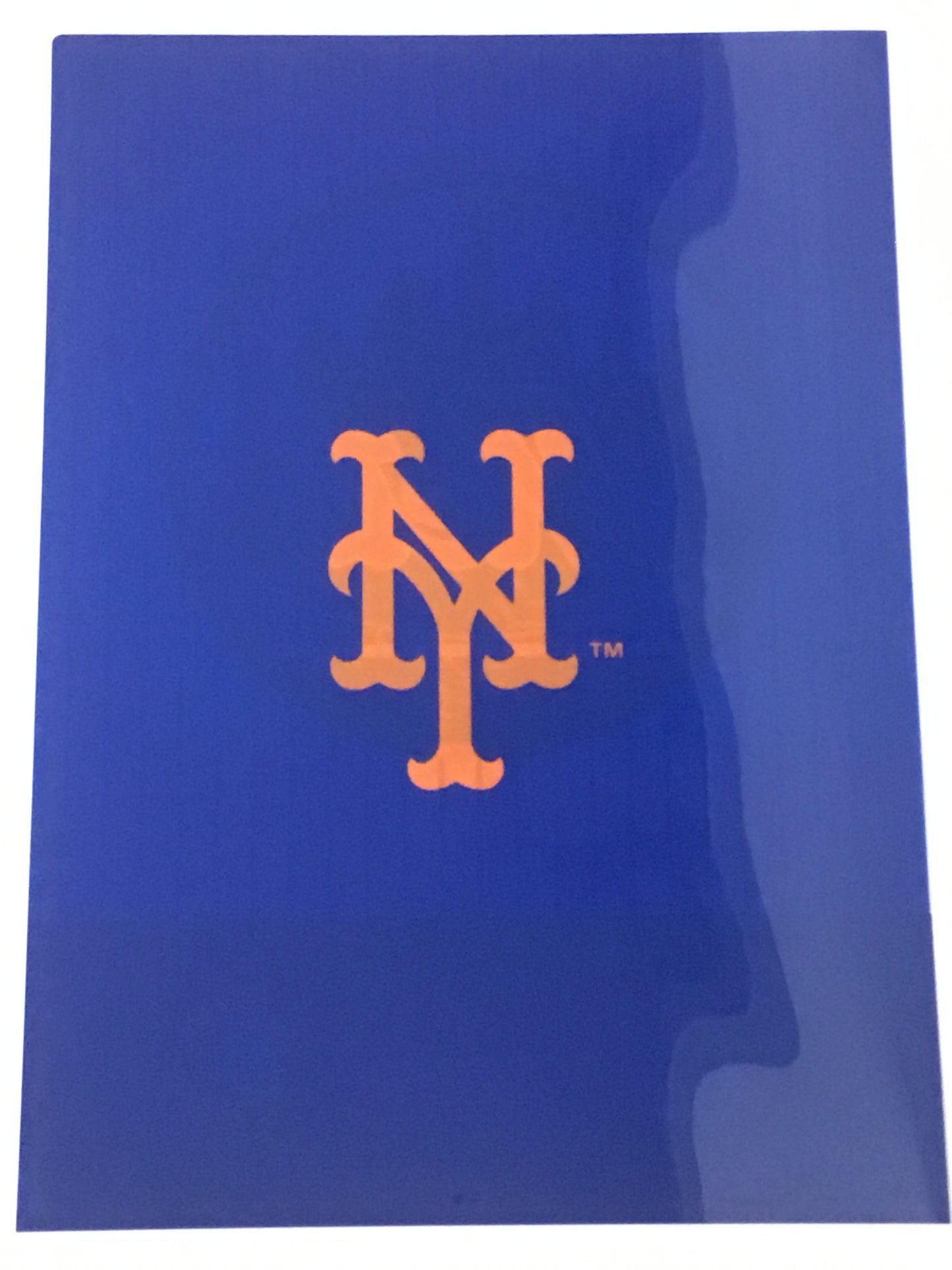 MLB×ファミリーマート オリジナルA4サイズクリアファイル ニューヨーク・メッツ