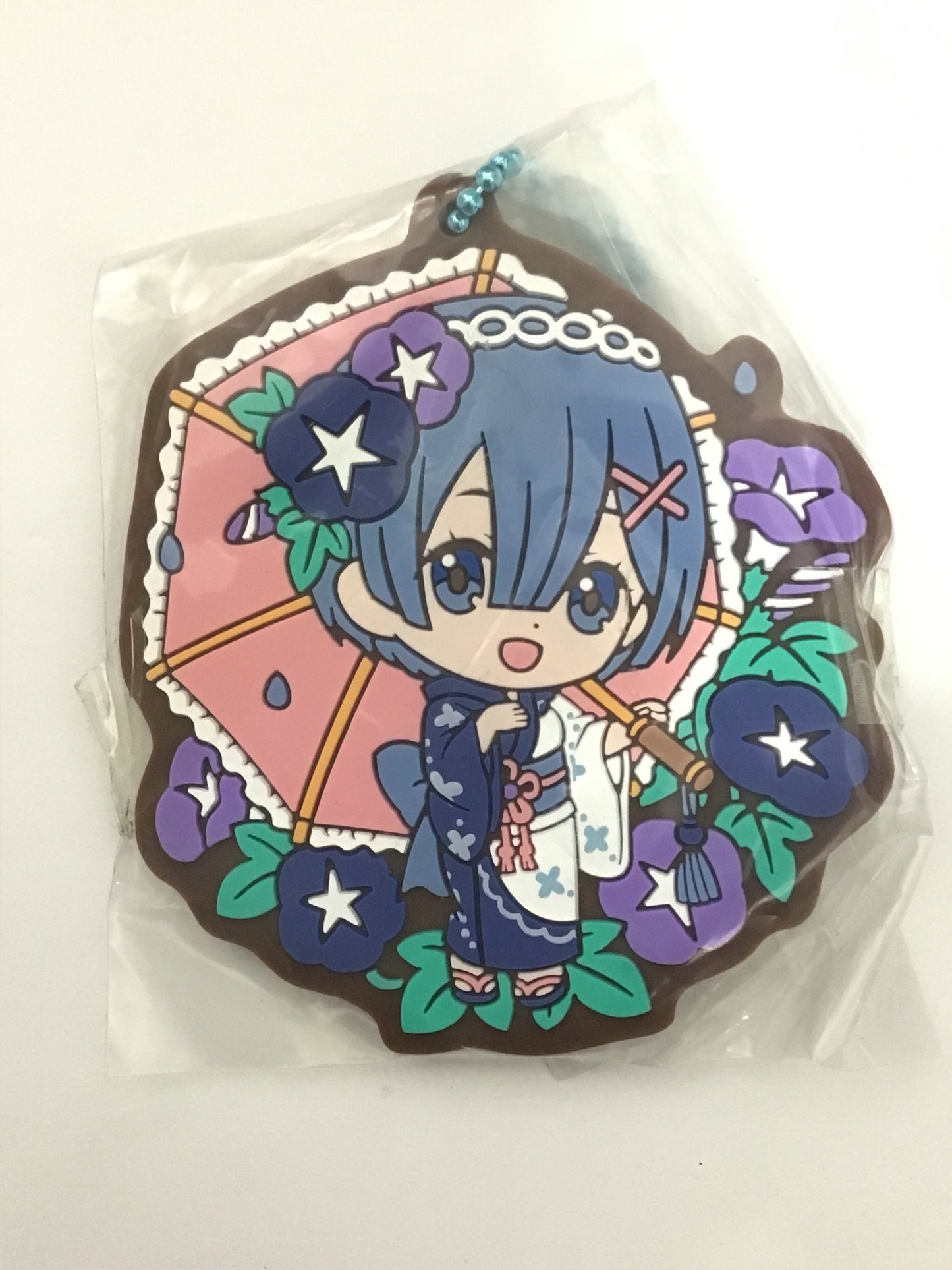 Re:ZERO -Starting Life in Another World- Rem & Ram Asoート5 B Prize Rubber Mascot Rem B Yukata