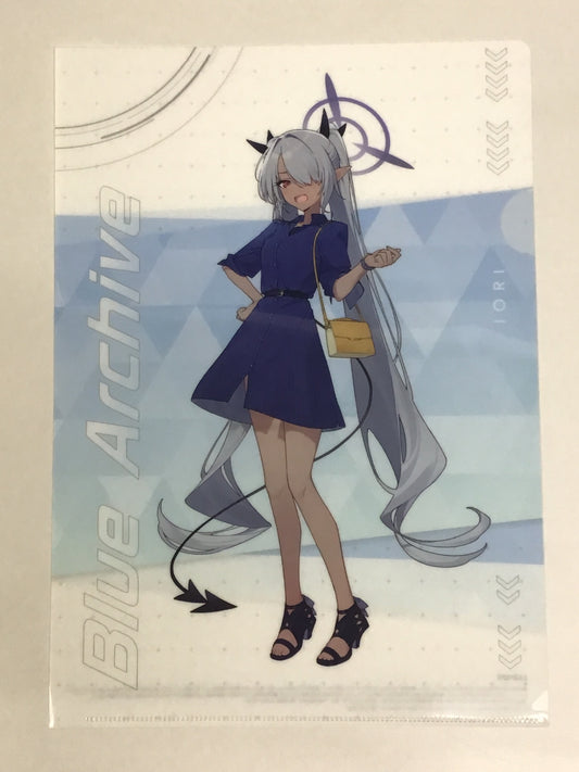 ブルーアーカイブ ローソン オリジナルクリアファイル 銀鏡イオリ