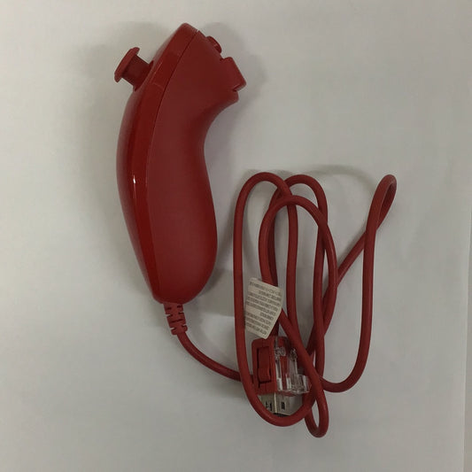 Wii ヌンチャク アカ