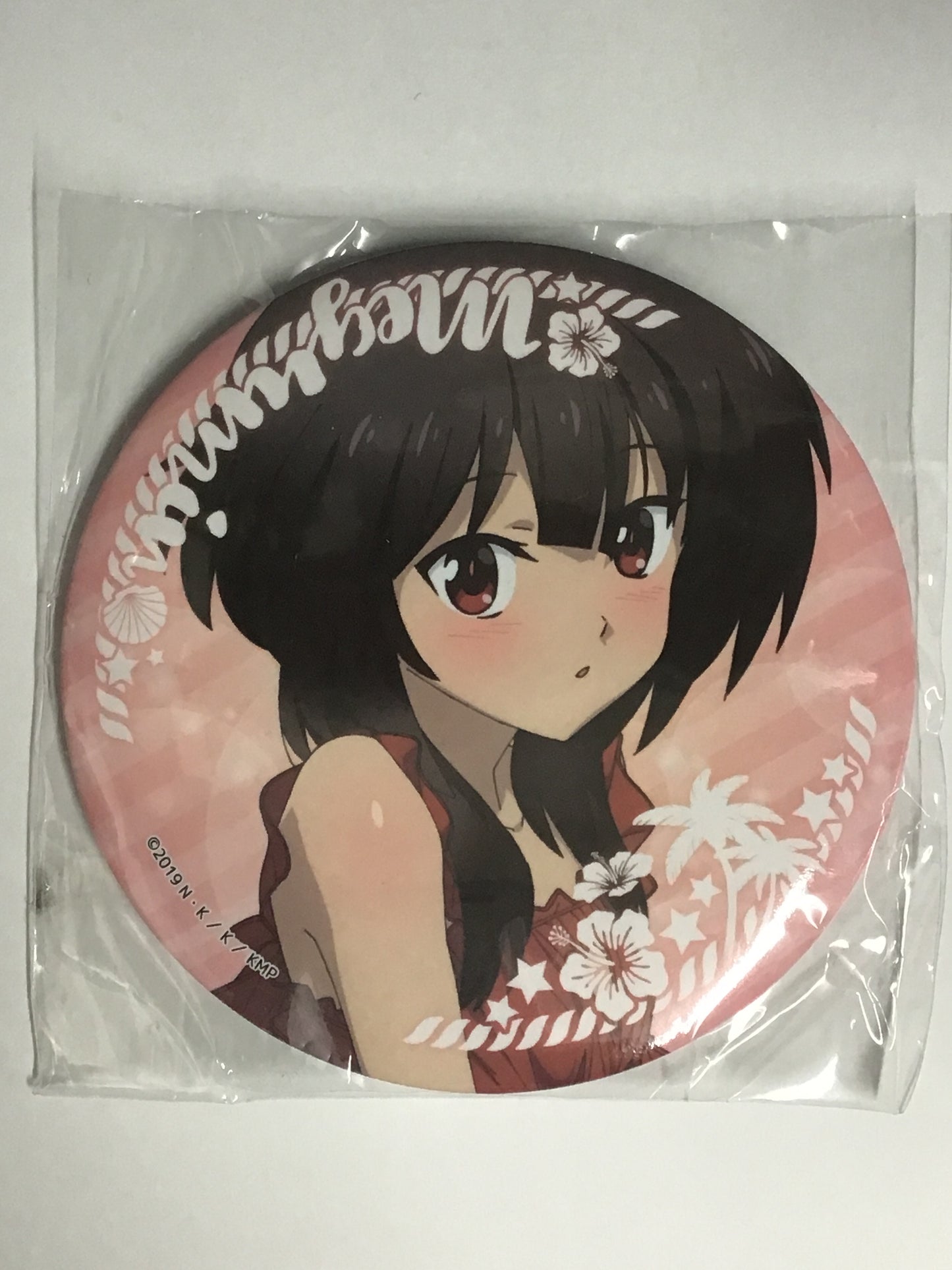 Prize-winning Random Hit Lottery KonoSuba: God's Blessing on This Wonderful World! Can Badge - Megumin (Swimsuit)