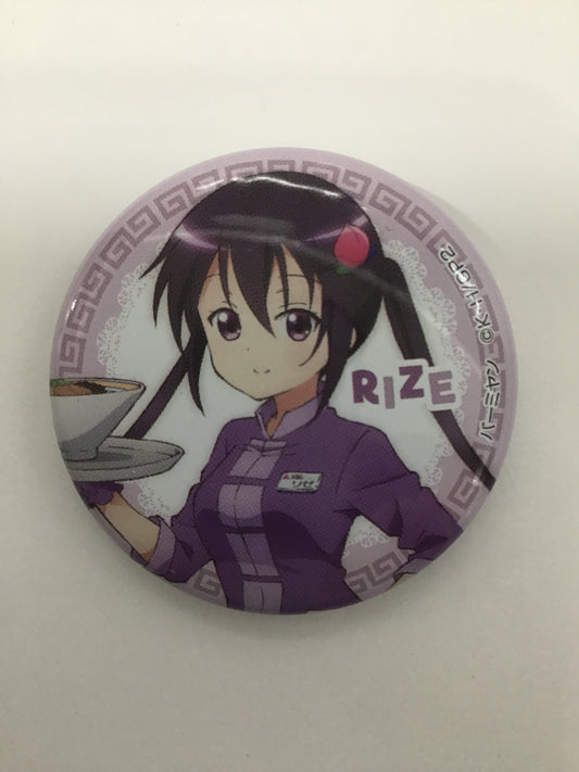 ご注文はうさぎですか?? バーミヤン オリジナル缶バッジ リゼ