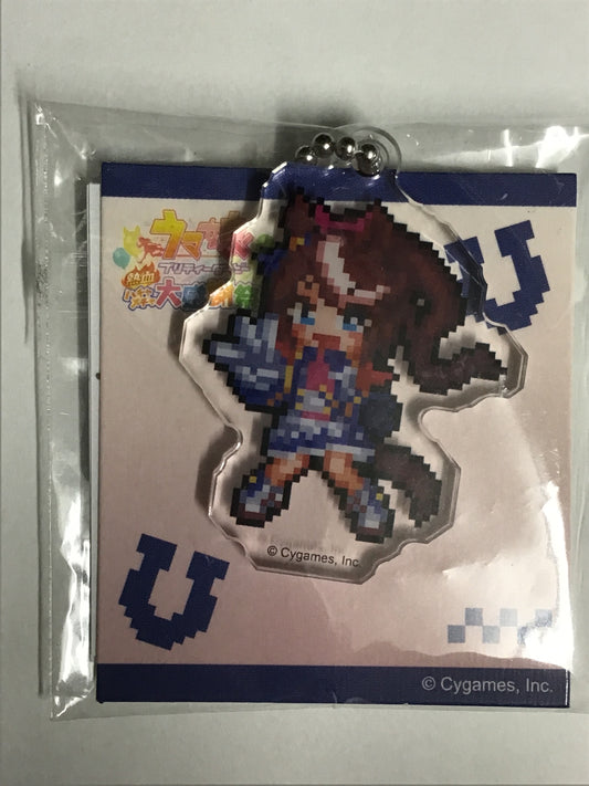 ウマ娘×ファミリーマート ウマ娘 プリティーダービー 熱血ハチャメチャ大感謝祭 2.5周年記念サマーキャンペーン オリジナルドット絵アクリルチャーム トウカイテイオー