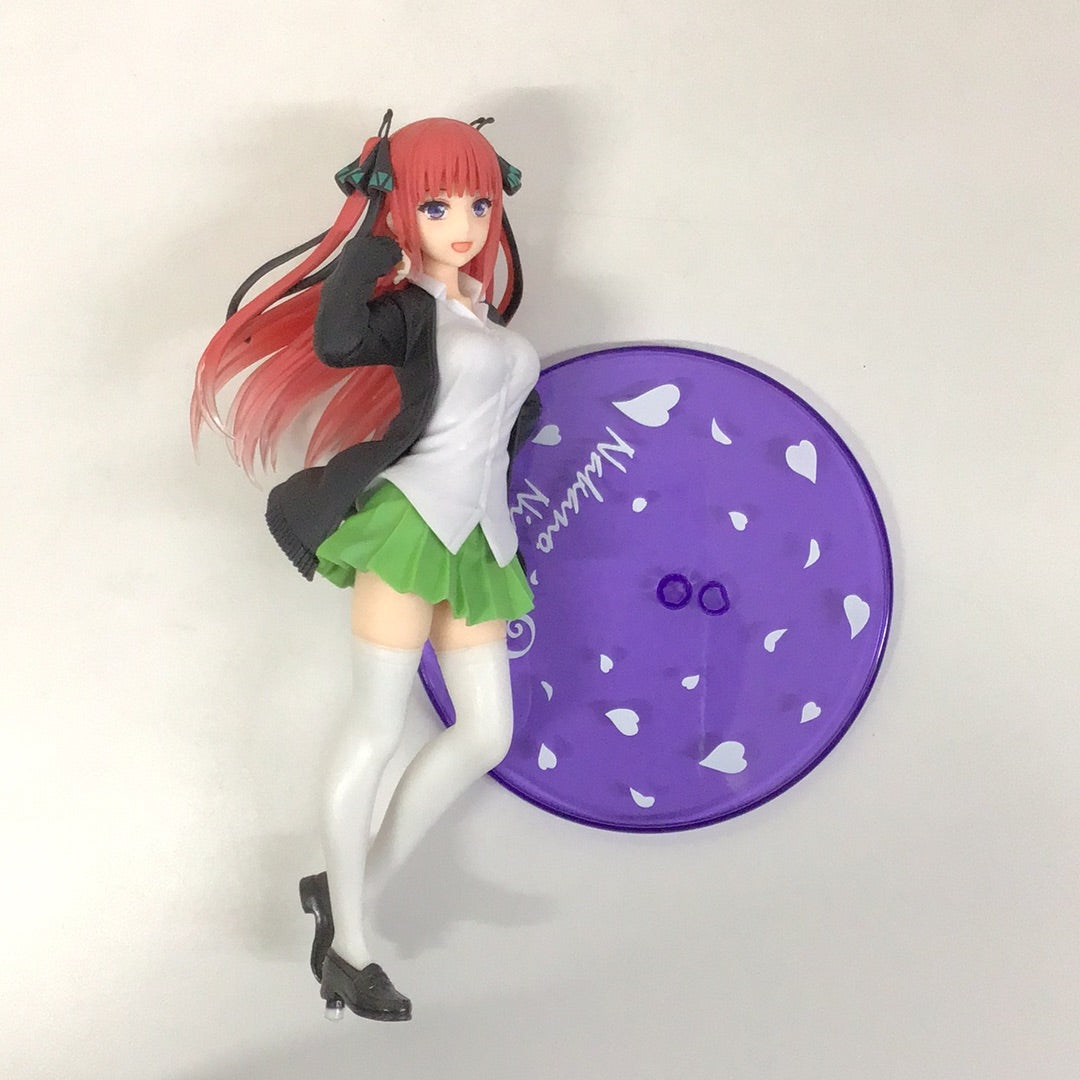 プライズ 五等分の花嫁 Coreful フィギュア 中野二乃 〜制服 ver.〜