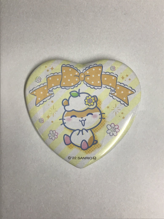 サンリオ キャラクター シークレット ハート型缶バッジ コロコロクリリン