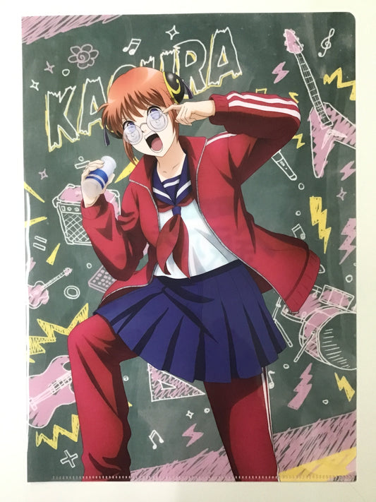 3年Z組 銀八先生 ローソン オリジナルクリアファイル 神楽