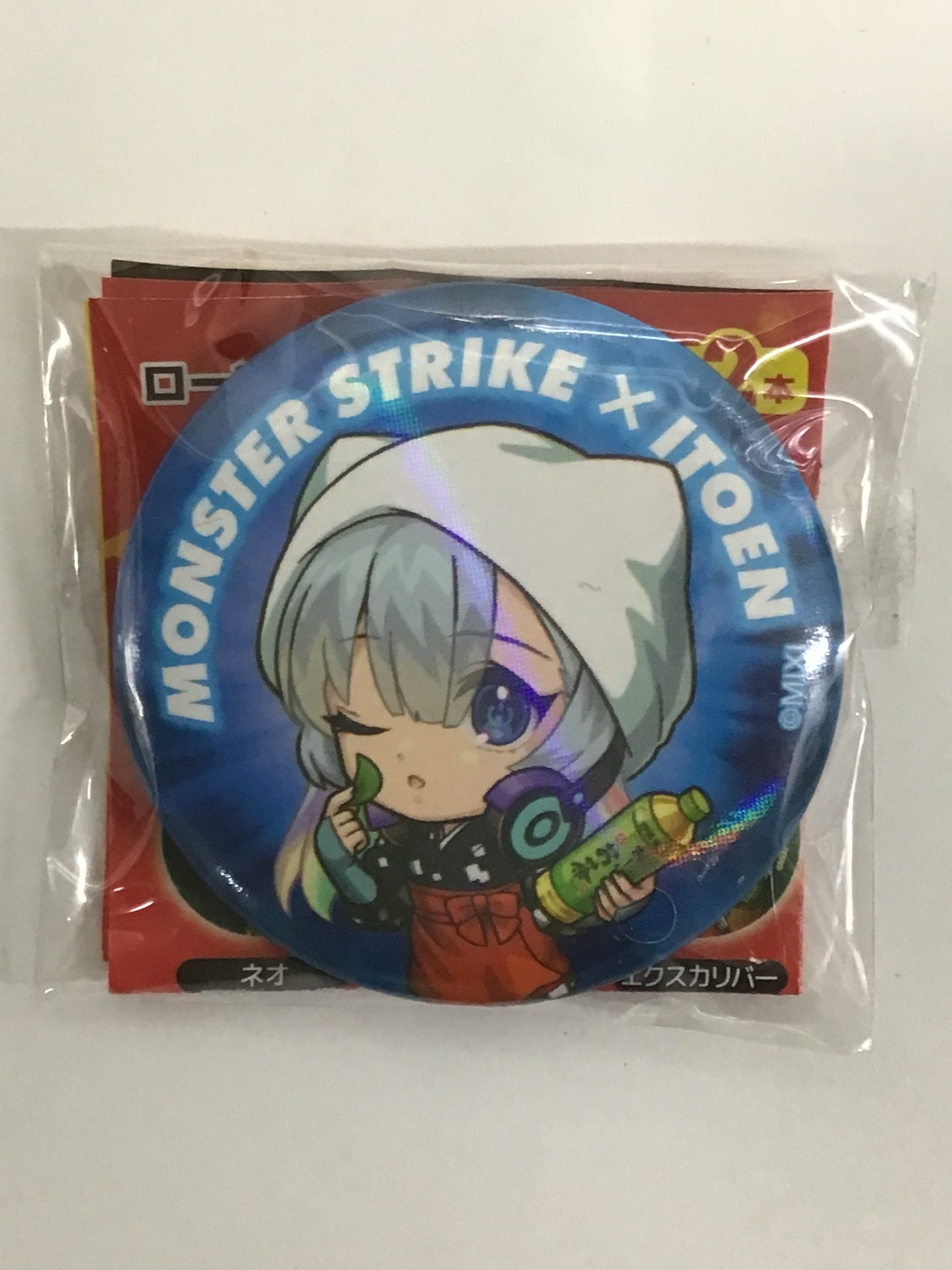Monster Strike x Oi Ocha Lawson Exclusive Original Can Badge Neo