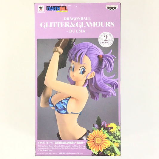 Prize Dragon Ball Z GLITTER&GLAMOURS -BULMA- Bloomers Purple Hair