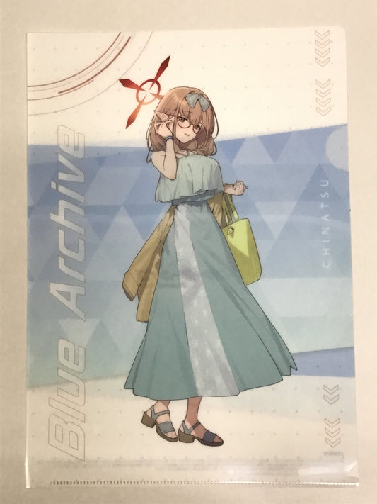 ブルーアーカイブ ローソン オリジナルクリアファイル 火宮チナツ