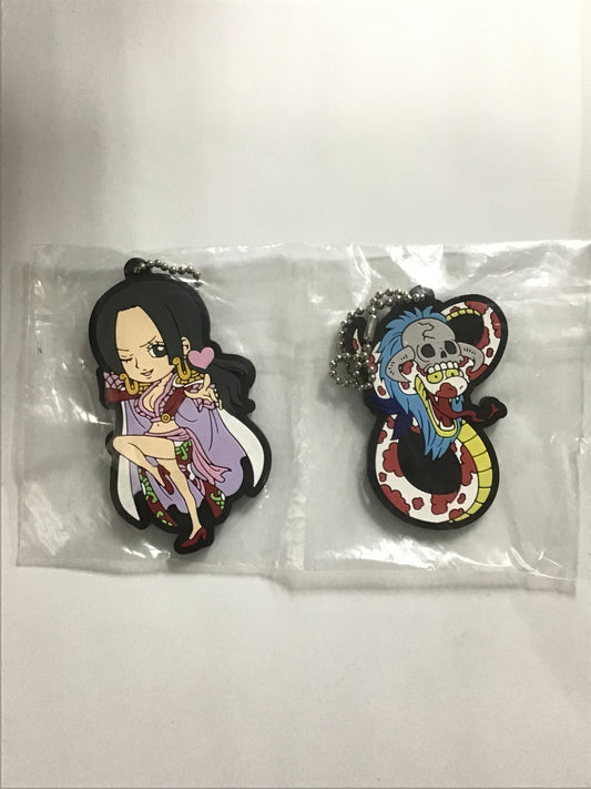 一番くじ ワンピース ONE PIECE ALL STAR N賞 描きおろしラバーマスコット ハンコック サロメ