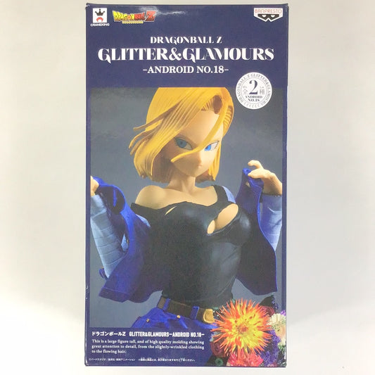 Prize Dragon Ball Z GLITTER&GLAMOURS -ANDROID 18-Ⅲ Android 18 Blue Clothes