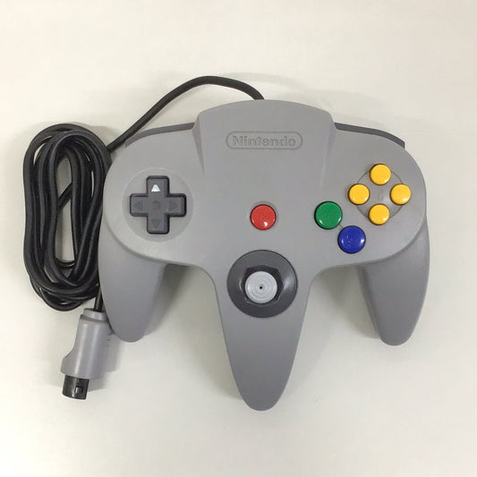 N64 NINTENDO64 コントローラーブロス (グレー) NUS-005