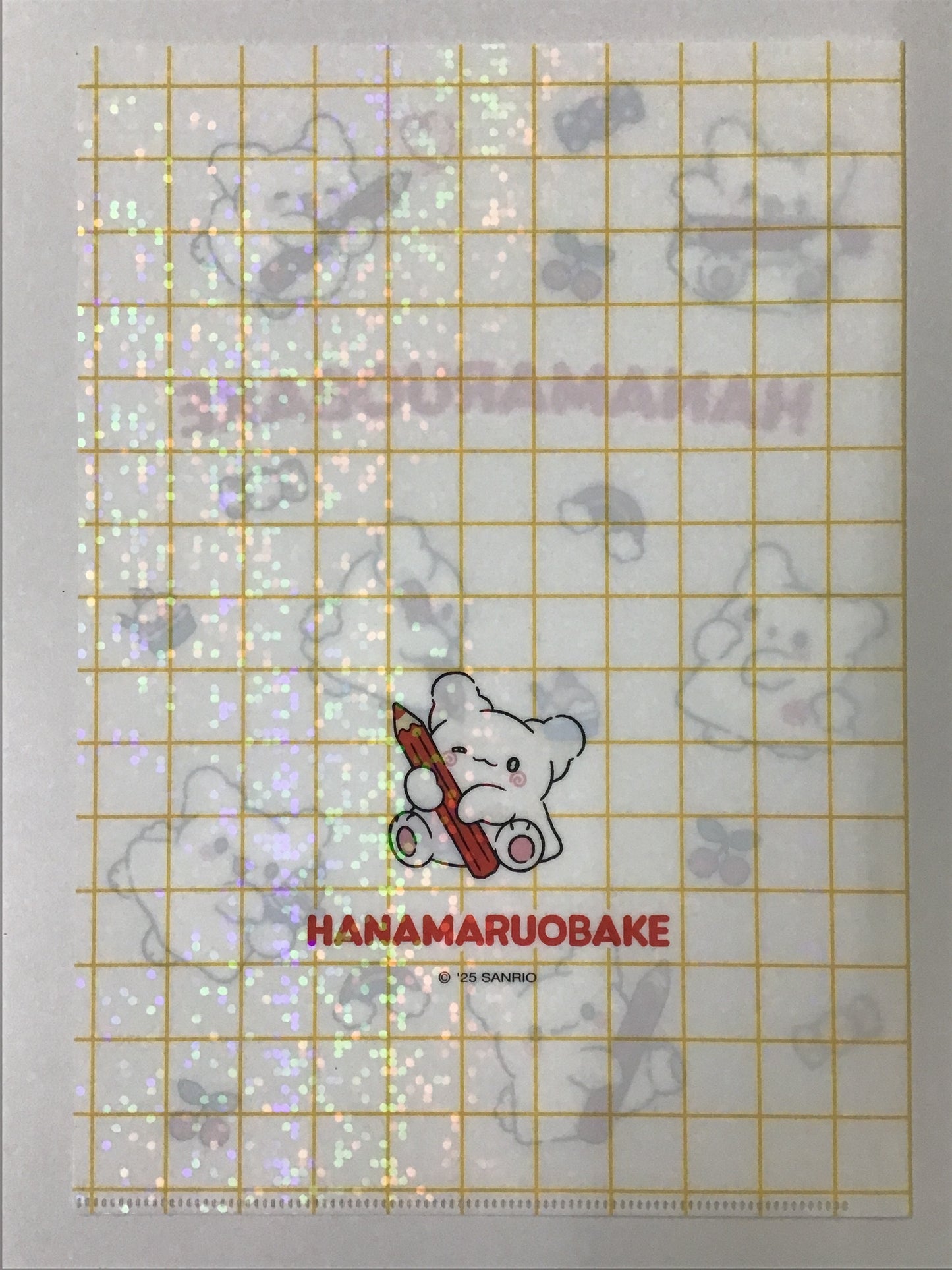Sanrio Lucky Draw Hanamaru Obake Lucky Draw 10 Clear File Set