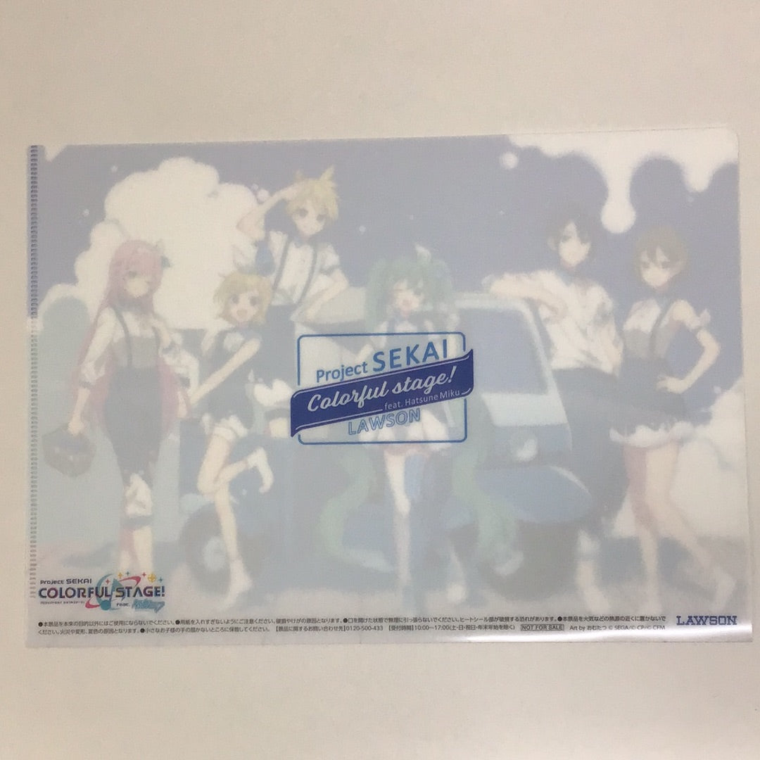 Project SEKAI COLORFUL STAGE! feat. Hatsune Miku Lawson Original Clear File - Virtual Singer