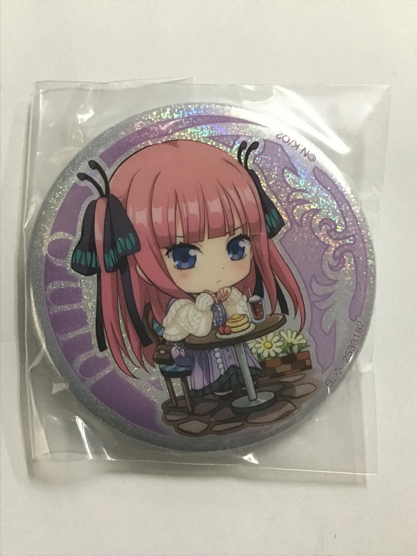 The Quintessential Quintuplets∬ Assort C Prize Can Badge NINO NAKANO A