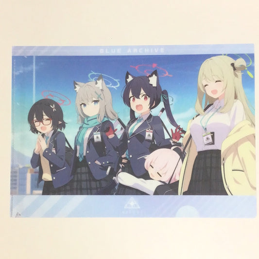 ブルーアーカイブ ローソン オリジナルクリアファイル