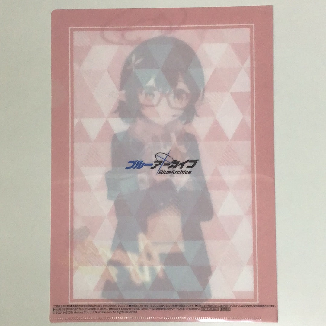 Blue Archive Lawson Original Clear File Aozora Ayane