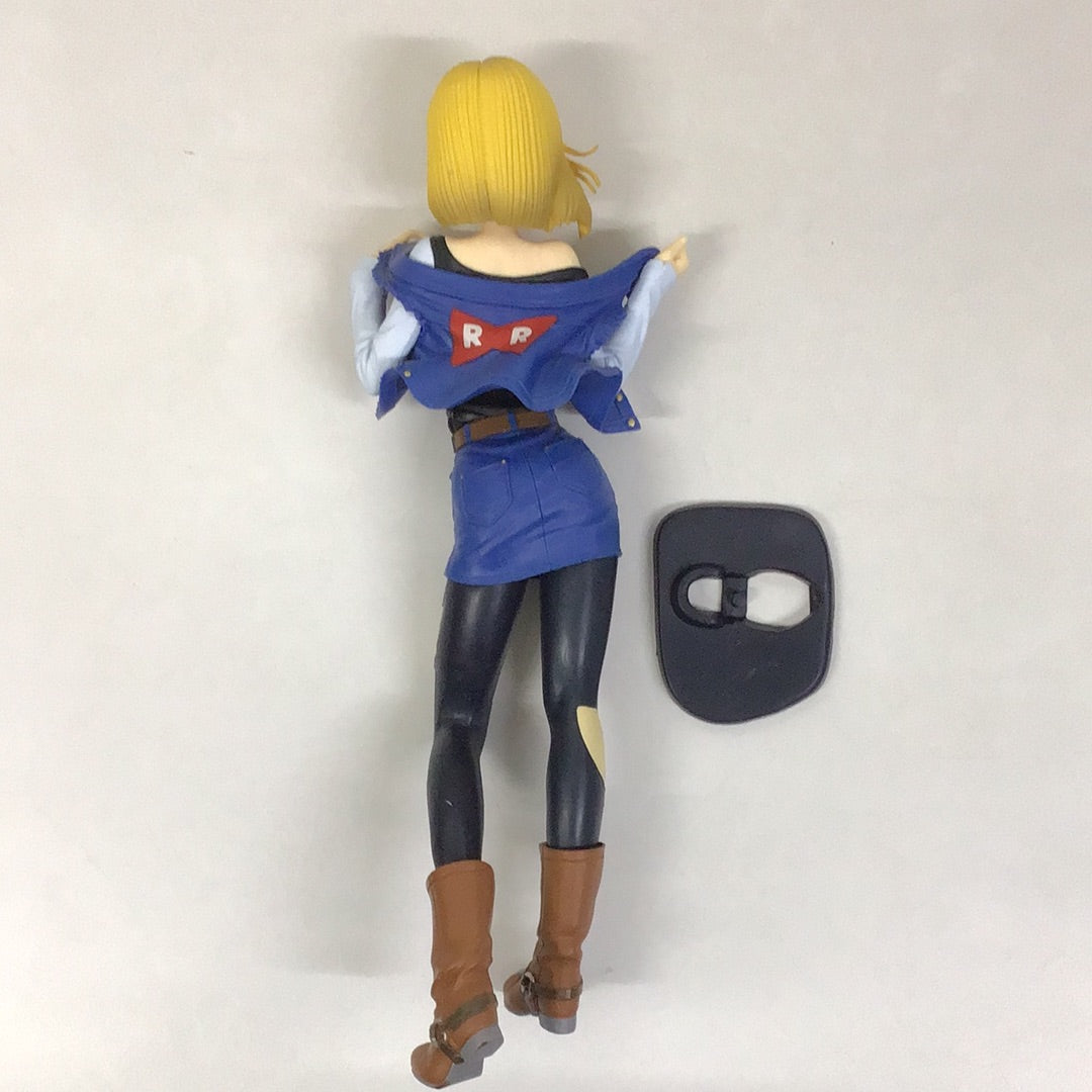 プライズ ドラゴンボールZ GLITTER&GLAMOURS -ANDROID 18-Ⅲ 人造人間18号 青服