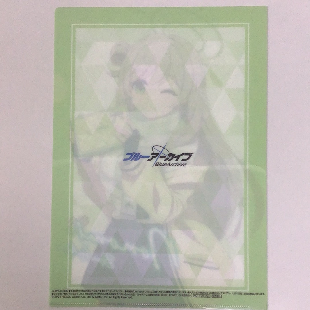 Blue Archive Lawson Original Clear File Nonome Izaoi