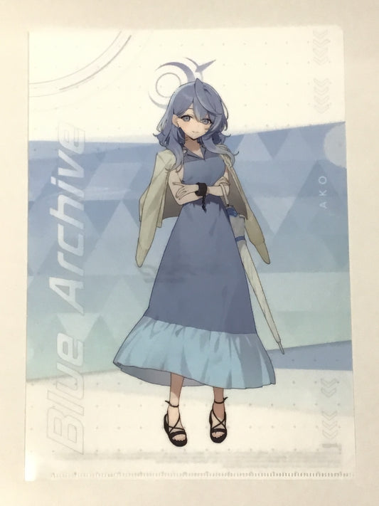 ブルーアーカイブ ローソン オリジナルクリアファイル 天雨アコ