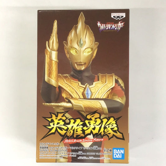 Prize Ultraman Hero Statue Ultraman Trigger A Ultraman Trigger Multi Type Zeperion Ray ver. SUNSET GLOW EDITION
