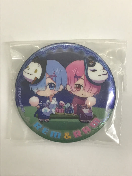 Re:ゼロから始める異世界生活 レム&ラムあそーと3 C賞 缶バッジ レム&ラムB