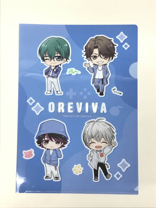 俺たちの遊ビバ! ローソン オリジナルクリアファイル 集合B