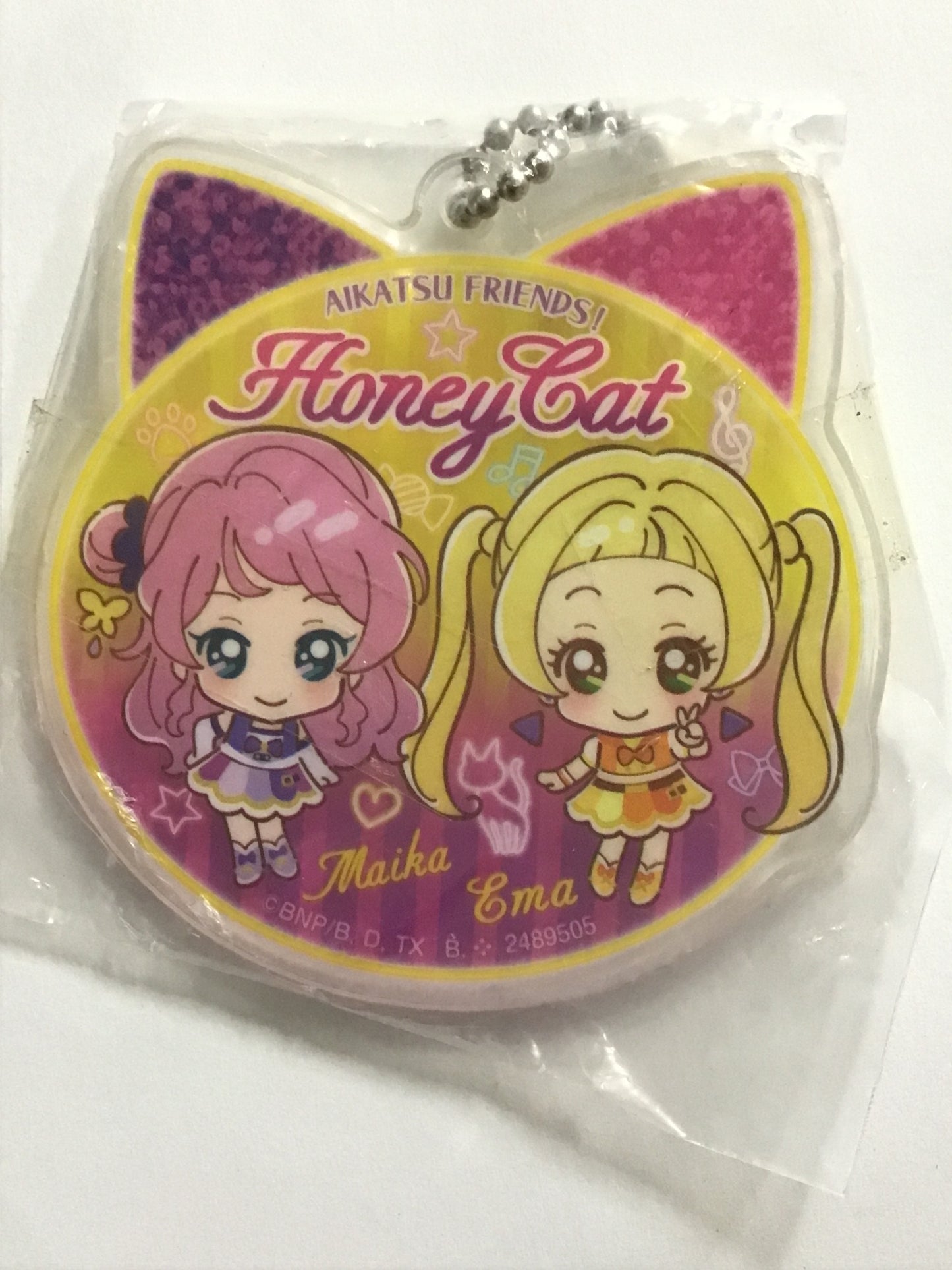 Aikatsu Series Assort 2 B Prize Acrylic Charm Maika Chono Ema Hinata