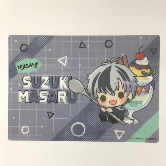 にじさんじ×ファミリーマート ビタミン・機能性飲料コース A5サイズクリアポスター 鈴木勝