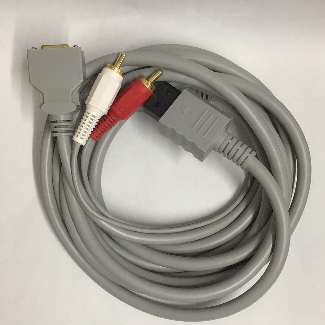 Wii D端子AVケーブル