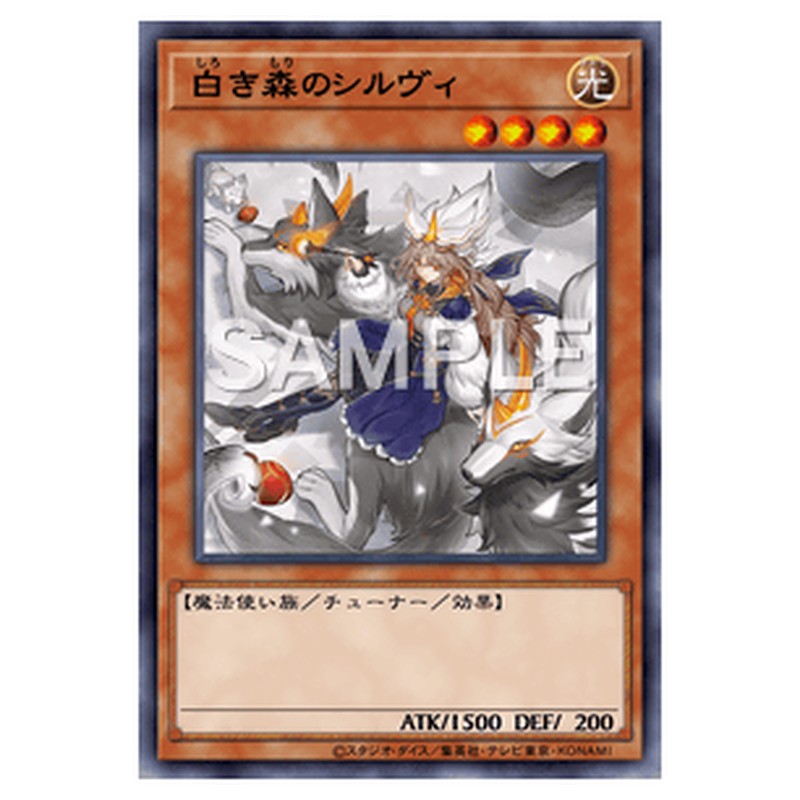 INFO-JP015|白き森のシルヴィ|db.yugioh-card.com