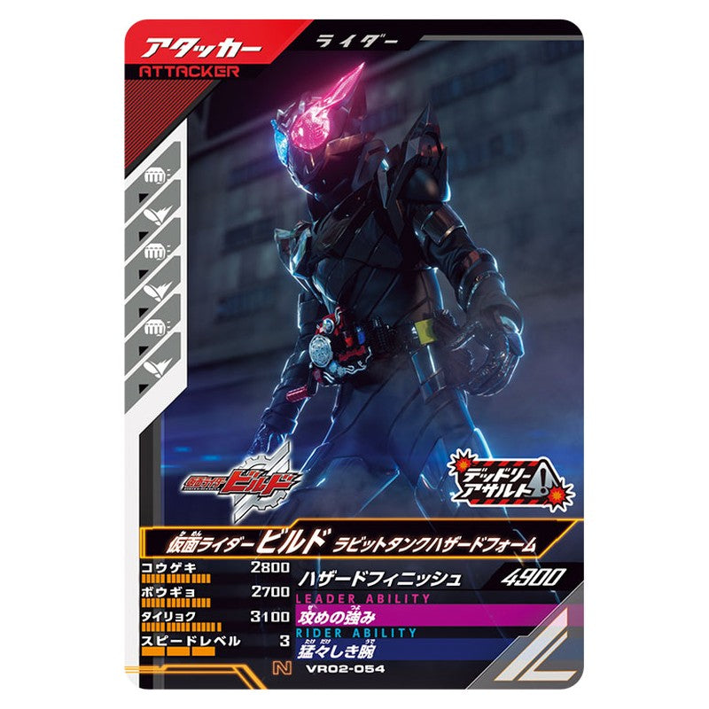 仮面ライダービルド ラビットタンクハザードフォーム