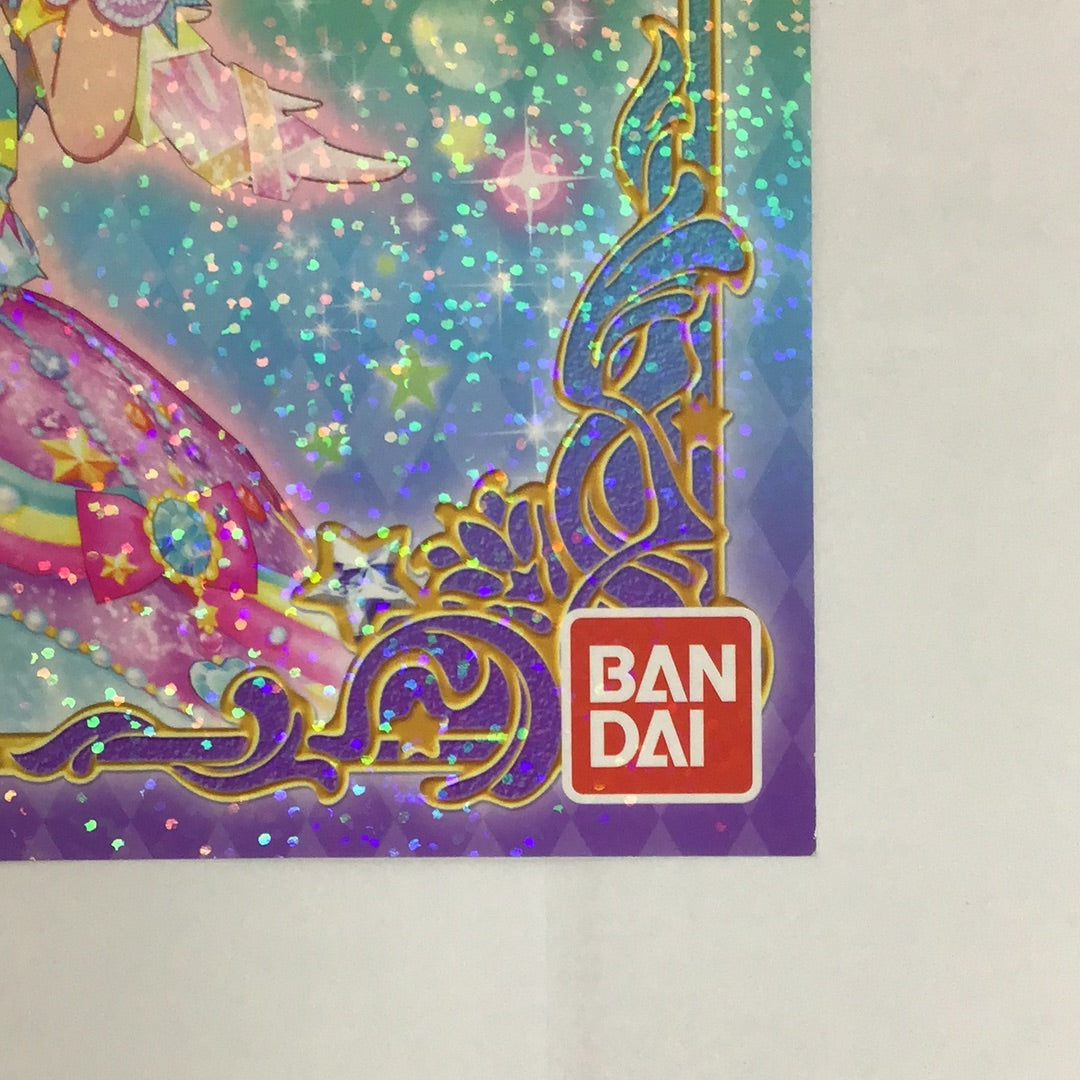 Aikatsu Stars Tsubasa of the Stars Tsubasa of the Stars Challenge ~Earth Star Premium Proof~ Certificate Yume Nijino