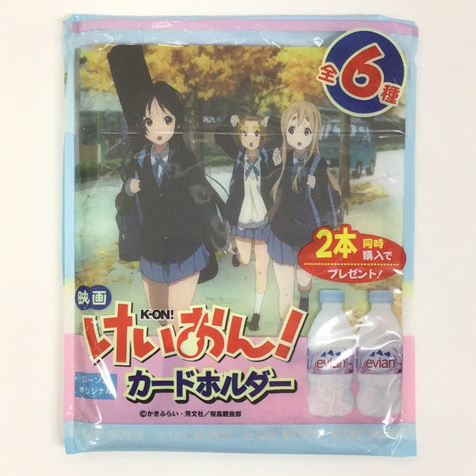 Movie K-ON Lawson Original Card Holder Mio & Ritsu & Tsumugi Azusa & Yui Going to and from School