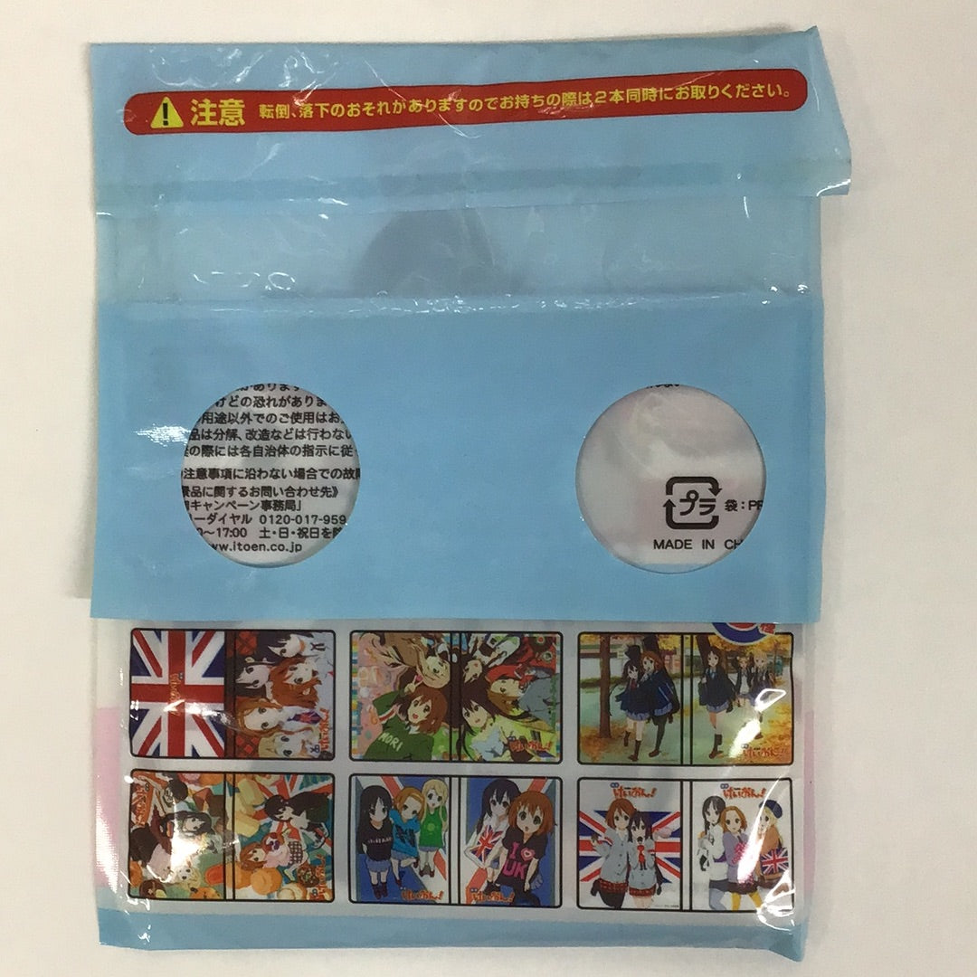 Movie K-ON Lawson Original Card Holder Mio & Ritsu & Tsumugi Azusa & Yui