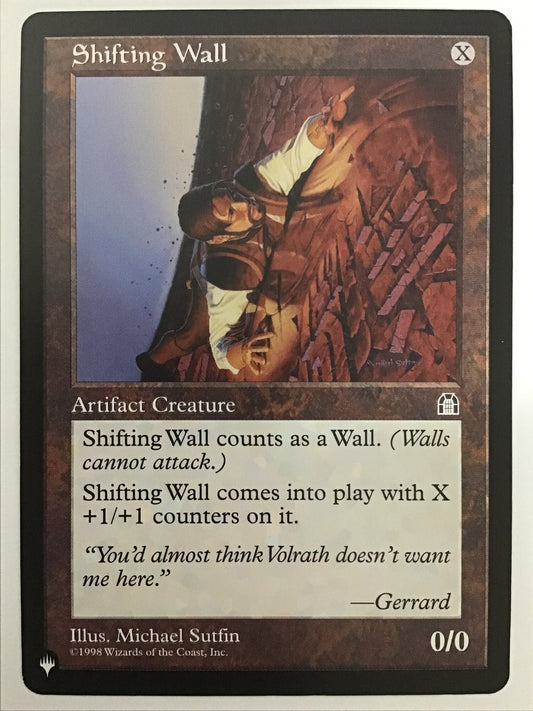 [EN] 変容する壁/ﾍﾝﾖｳｽﾙｶﾍﾞ/Shifting Wall- STH/ LIST-