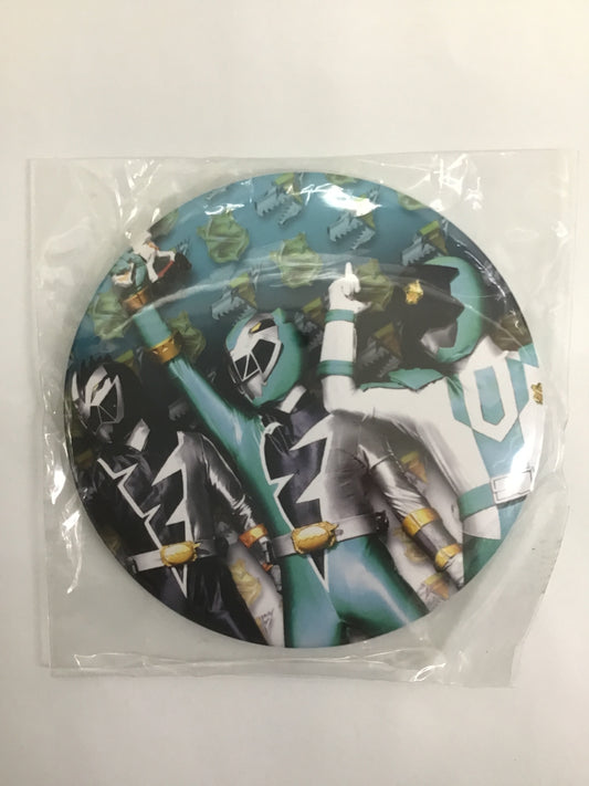 劇場版 騎士竜戦隊リュウソウジャーVSルパンレンジャーVSパトレイジャー/魔進戦隊キラメイジャー エピソードZERO 缶バッジ リュウソウグリーン リュウソウブラック パトレンジャー2号