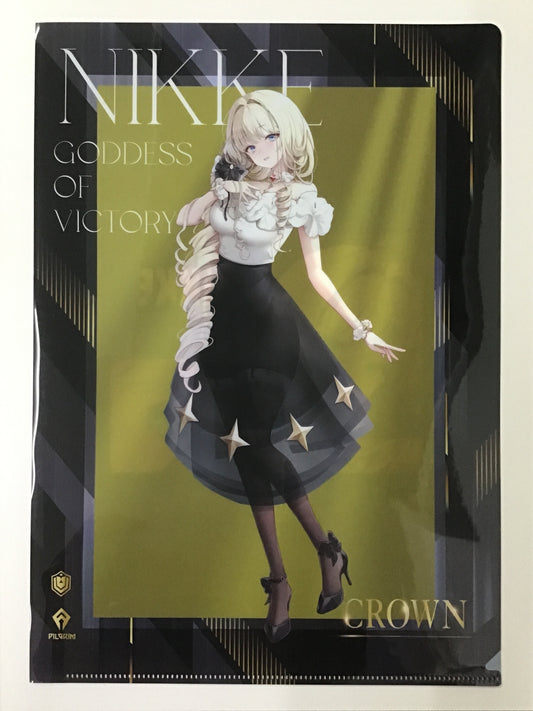 勝利の女神:NIKKE ローソン オリジナルクリアファイル クラウン