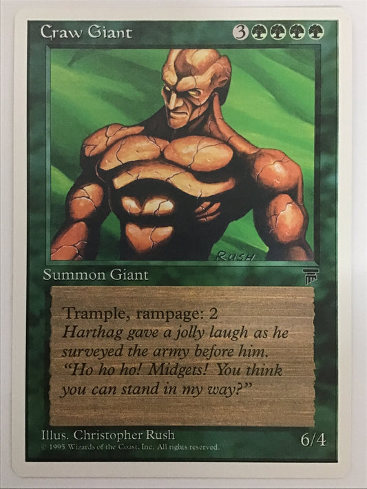 [JP] 大喰らいの巨人/ｵｵｸﾞﾗｲﾉｷｮｼﾞﾝ/Craw Giant - CHR