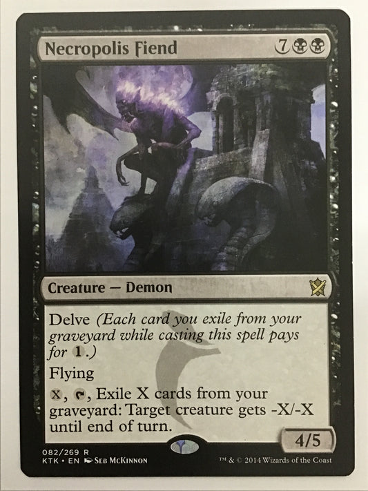 [EN] 死滅都市の悪鬼/ｼﾒﾂﾄｼﾉｱｯｷ/Necropolis Fiend- KTK 082/269