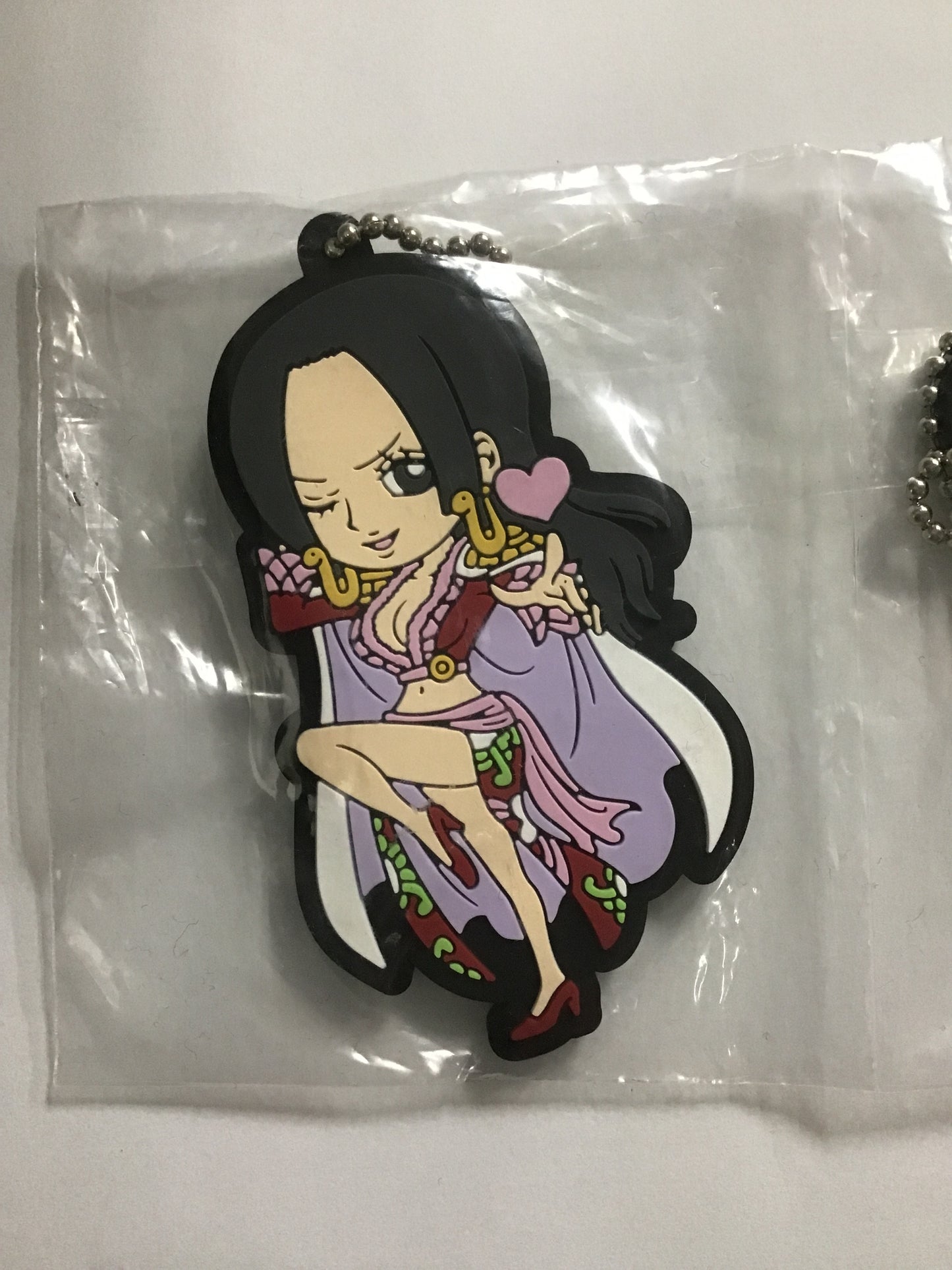 一番くじ ワンピース ONE PIECE ALL STAR N賞 描きおろしラバーマスコット ハンコック サロメ