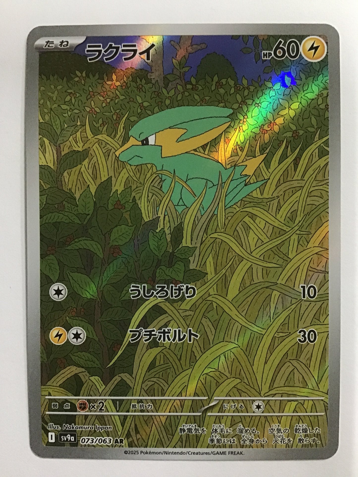 [JP] ラクライ/ラクライ/ﾗｸﾗｲ - SV9a 073/063/AR