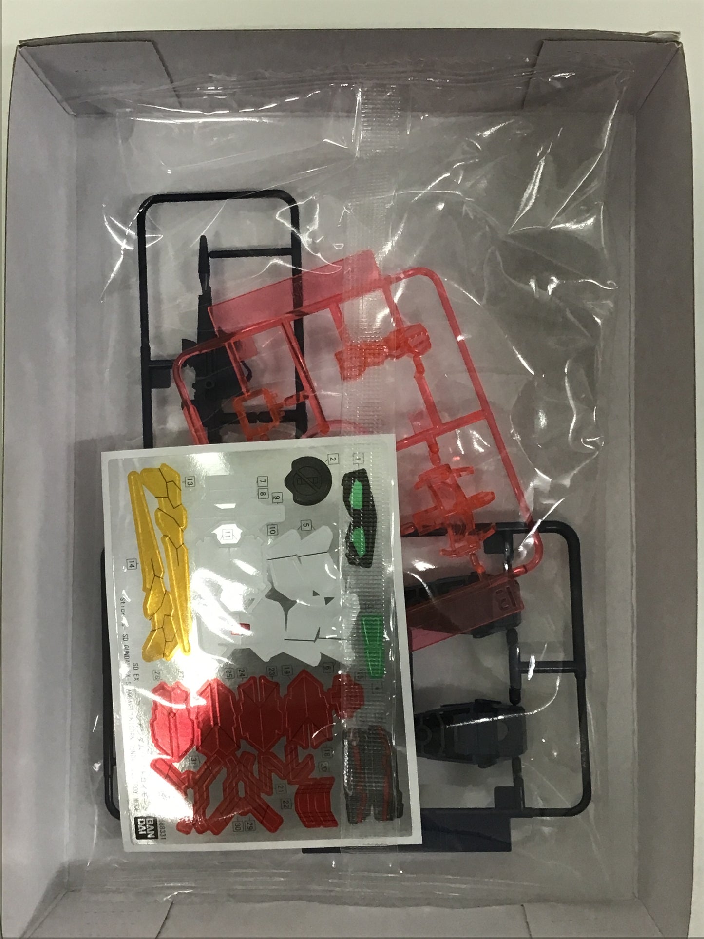 プラモデル SDガンダム EXスタンダード 005 RX-0 ユニコーンガンダム デストロイモード