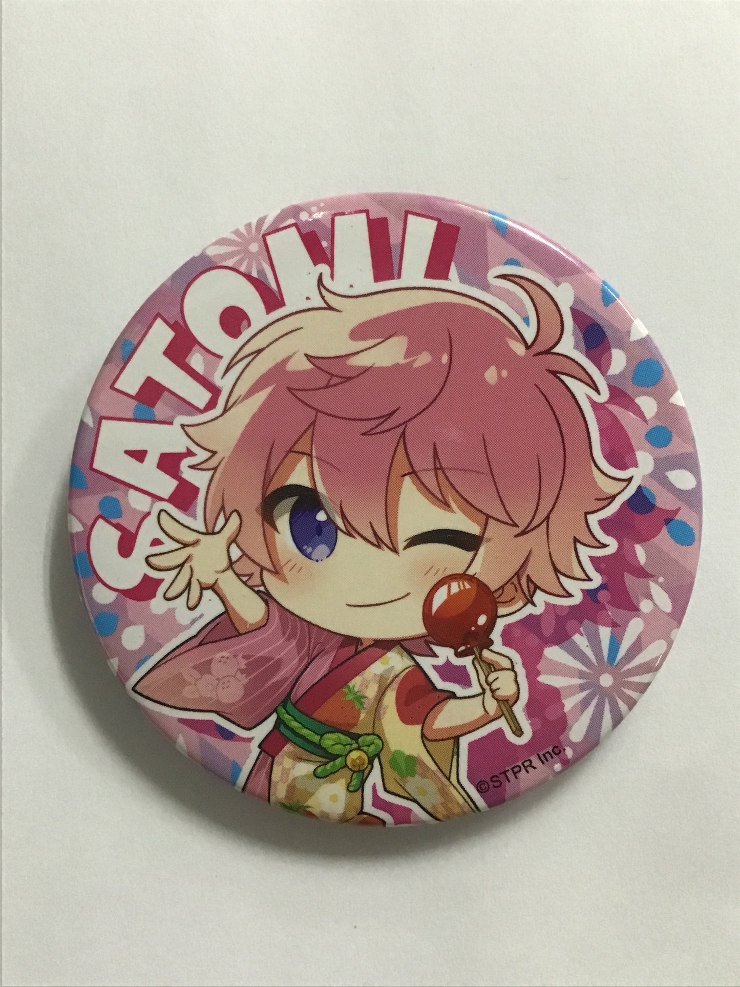 すとぷり オフィシャルグッズ 2020 summer 缶バッジくじ (2020年夏ver.!!) さとみ