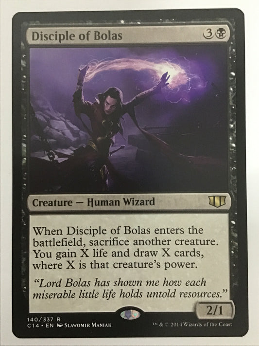 [EN] ボーラスの信奉者/ﾎﾞｰﾗｽﾉｼﾝﾎﾟｳｼｬ/Disciple of Bolas - C14 140/337