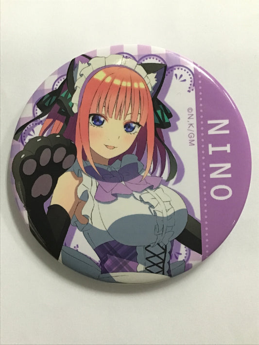 映画 五等分の花嫁 ガチャっと缶バッジ 中野二乃